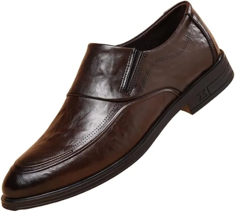 Mens Slip-Ons Loafers Men Casual Business Oxford Shoes Men's Patent Leather Formal Dress Shoes