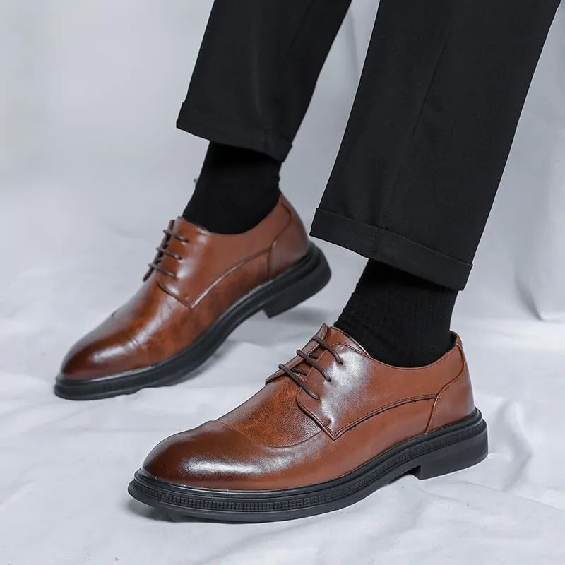 Mens Tuxedo Shoes Classic Patent Leather Shoes Modern Business Office Wedding Formal Modern Oxfords