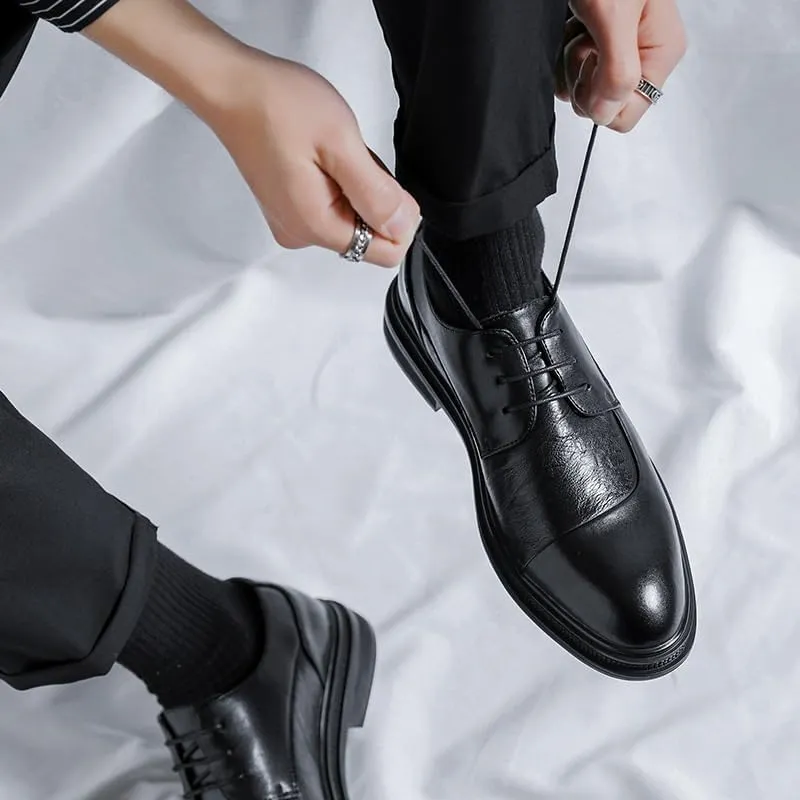 Mens Tuxedo Shoes Classic Patent Leather Shoes Modern Business Office Wedding Formal Modern Oxfords