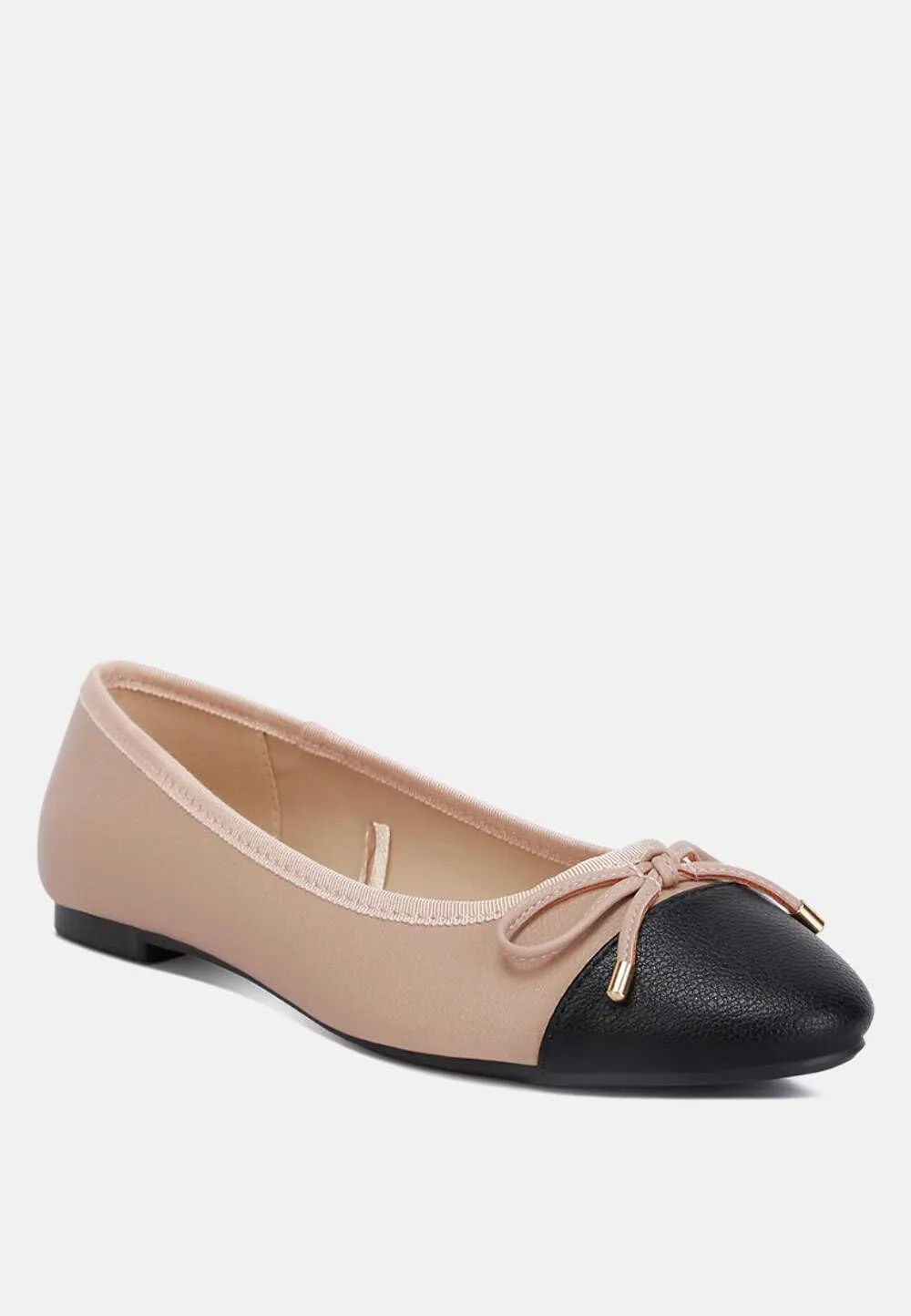 Minato Two Tone Ballet Flats