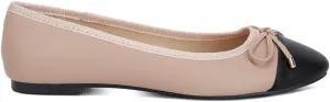 Minato Two Tone Ballet Flats