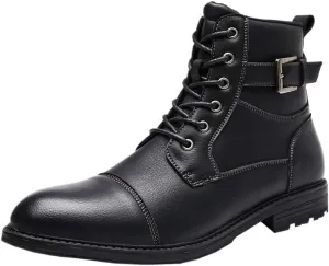 Modern Men's Transitional Business Shoes Leather Oxfords with 360° Airflow Channels & Orthopedic Support