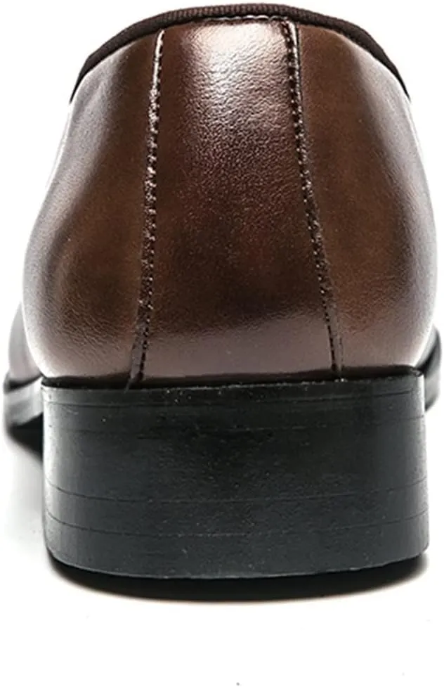 New Men's Loafers Tassel Loafer Shoes Leather Anti-slip Flat Heel Lightweight Casual Slip-ons