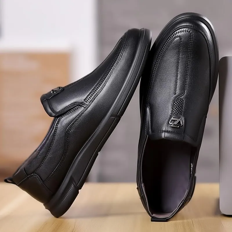 Premium Wingtip Oxford Dress Shoes for Men Lightweight EVA Midsole Wedding Ceremonies Business Meetings Slip-Resistant