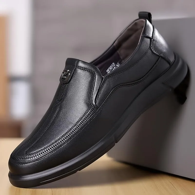 Premium Wingtip Oxford Dress Shoes for Men Lightweight EVA Midsole Wedding Ceremonies Business Meetings Slip-Resistant