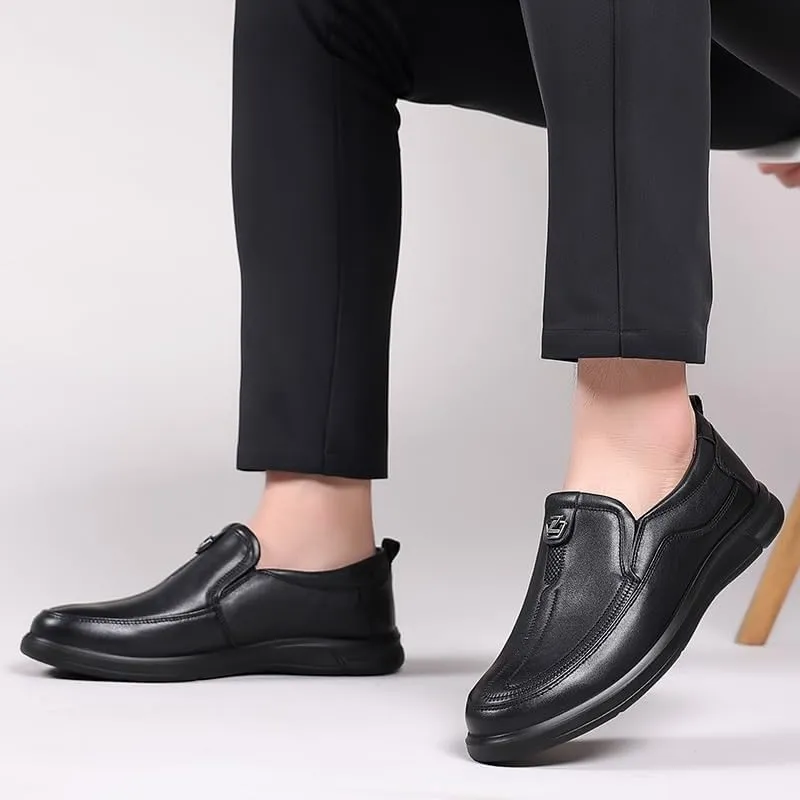 Premium Wingtip Oxford Dress Shoes for Men Lightweight EVA Midsole Wedding Ceremonies Business Meetings Slip-Resistant