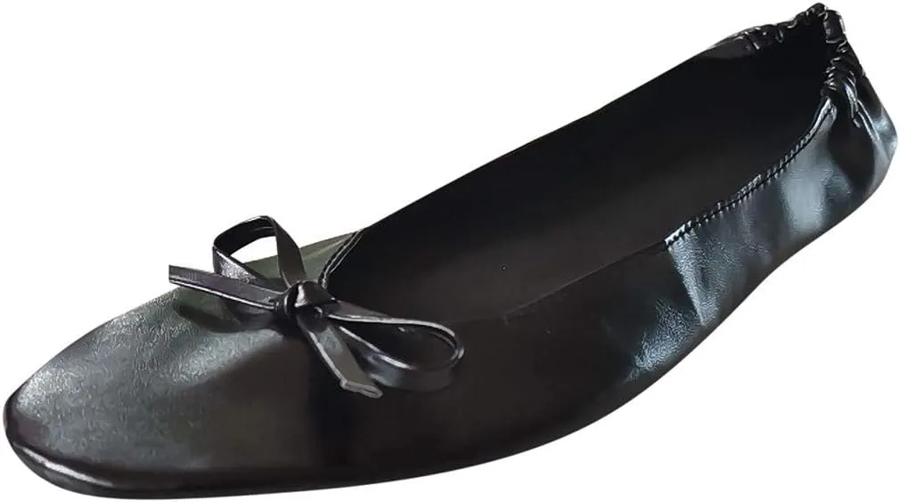 Shoes Roll Travel Party Flat Women Slipper Ballet Shoes Portable Dance Foldable Women's Slipper Platform Slide Sandals Women