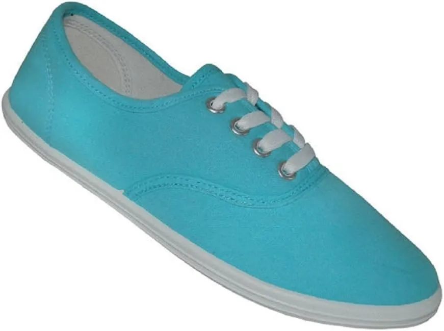 Shoes8teen Womens Canvas Decks Sneakers 18 Colors Available
