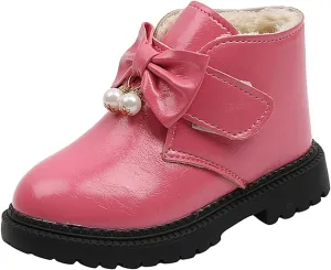 Toddler/Little Kid/Big Kid Girls Ankle Boots Outdoor Side Zipper Comfortable Girls Boots Baby Kids Boots