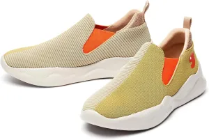 UIN Women's Fashion Sneakers Lightweight Walking Casual Slip Ons Comfortable Art Painted Athletic Travel Shoes