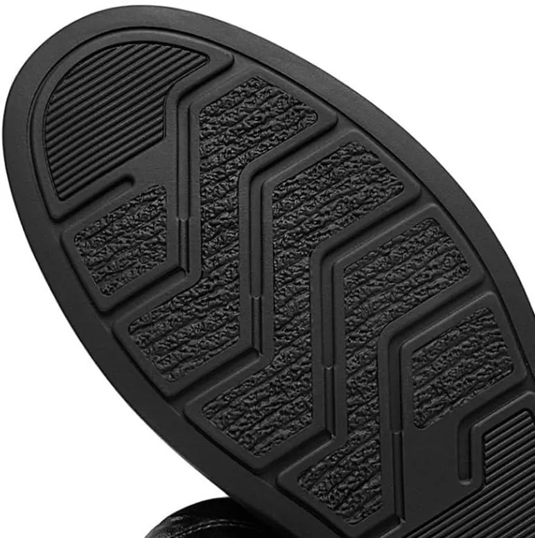 Vintage Style Men's Cap Toe Oxford Shoes for Wedding Business Attire, Genuine Leather Dress Shoes with Flexible Rubber Sole