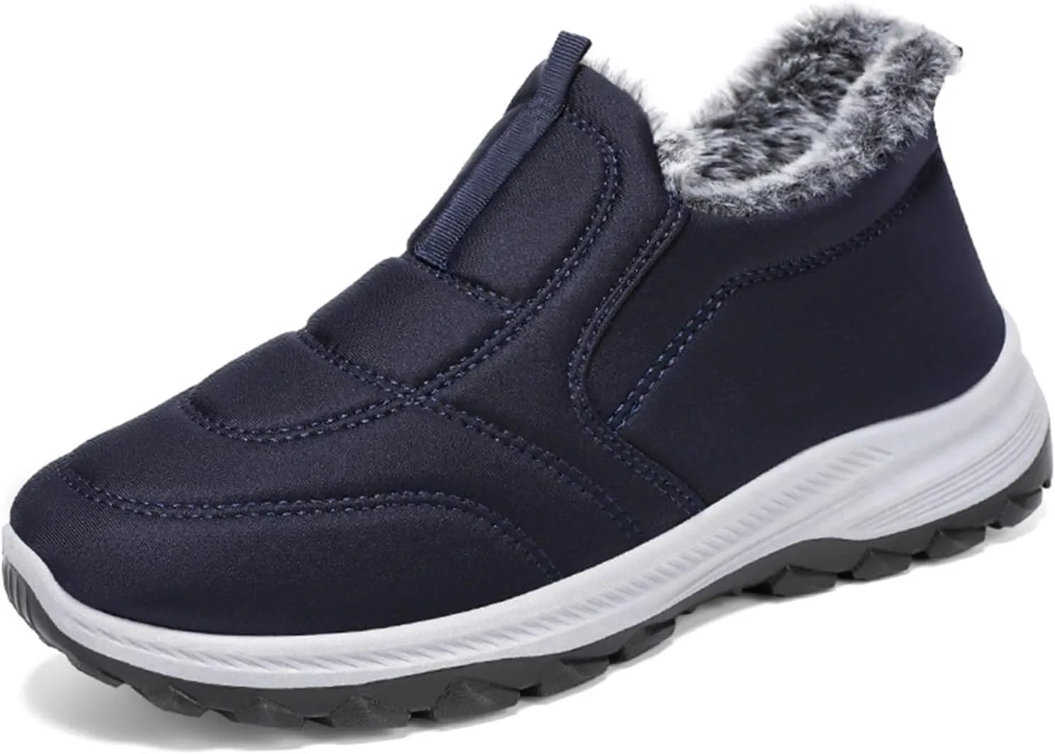 Winter Boots Women Wide Width Slip On Snow Boots Ladies for Women Boot with Comfort Barefoot Shoes Grounded Footwear Hiking Fall Boots for Women 2024 Men's Snow Booties