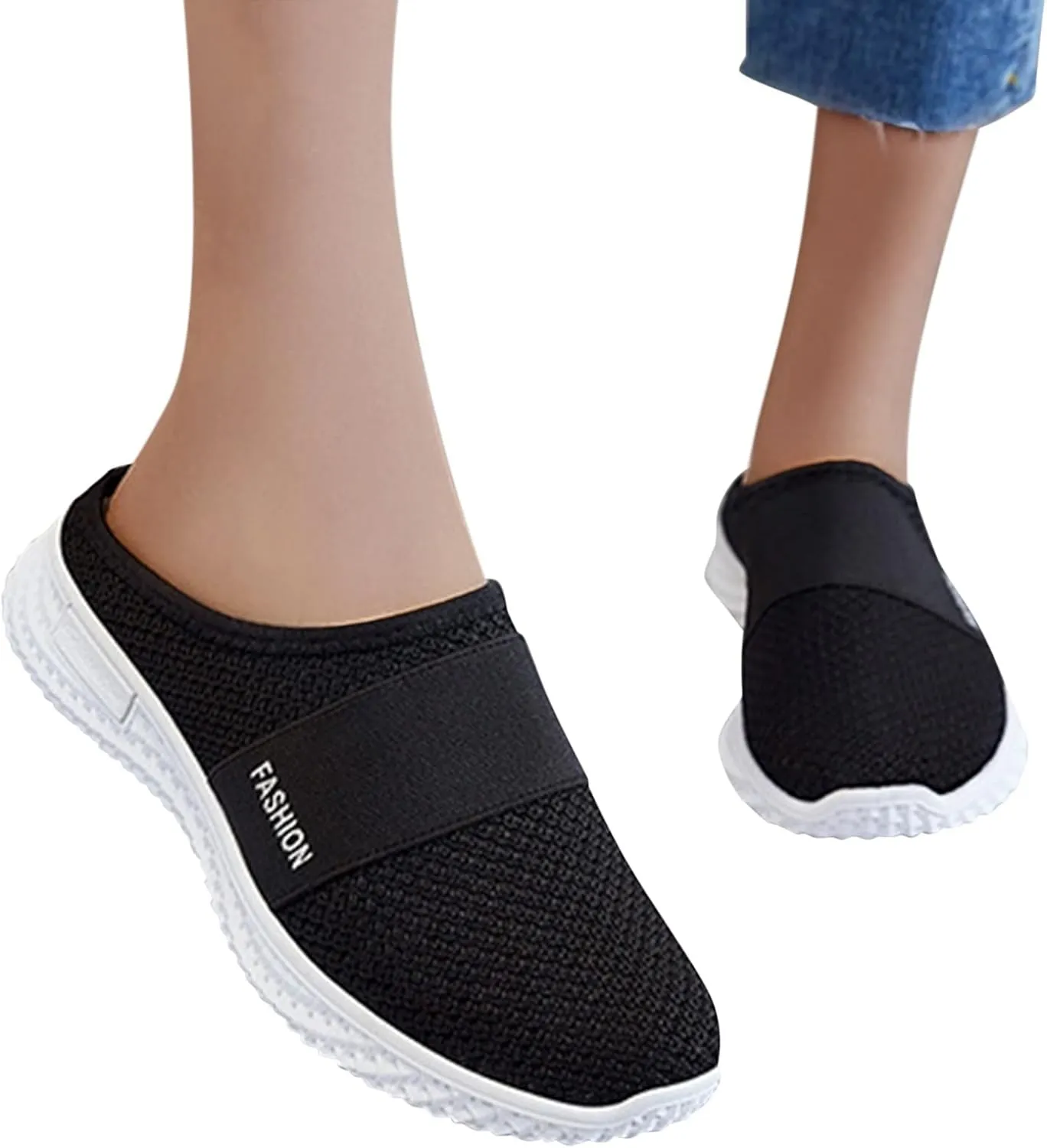 Womans Shoes Jogger Running Shoe Wide Width Shoes for Women Non Slip Lightweight Casual Breathable Tennis Shoes