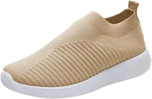 Women Outdoor Mesh Shoes Casual Slip On Comfortable Soles Running Sports Shoes Woman Work Out Womens Snicker