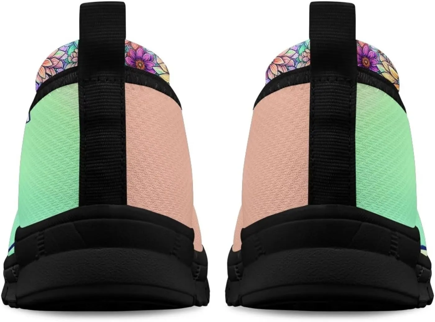 Womens Comfort Mesh Loafers Classic Slip-Ons Casual Bussiness Shoes Lightweight Walking Flats Everyday Work Shoes Black Sole