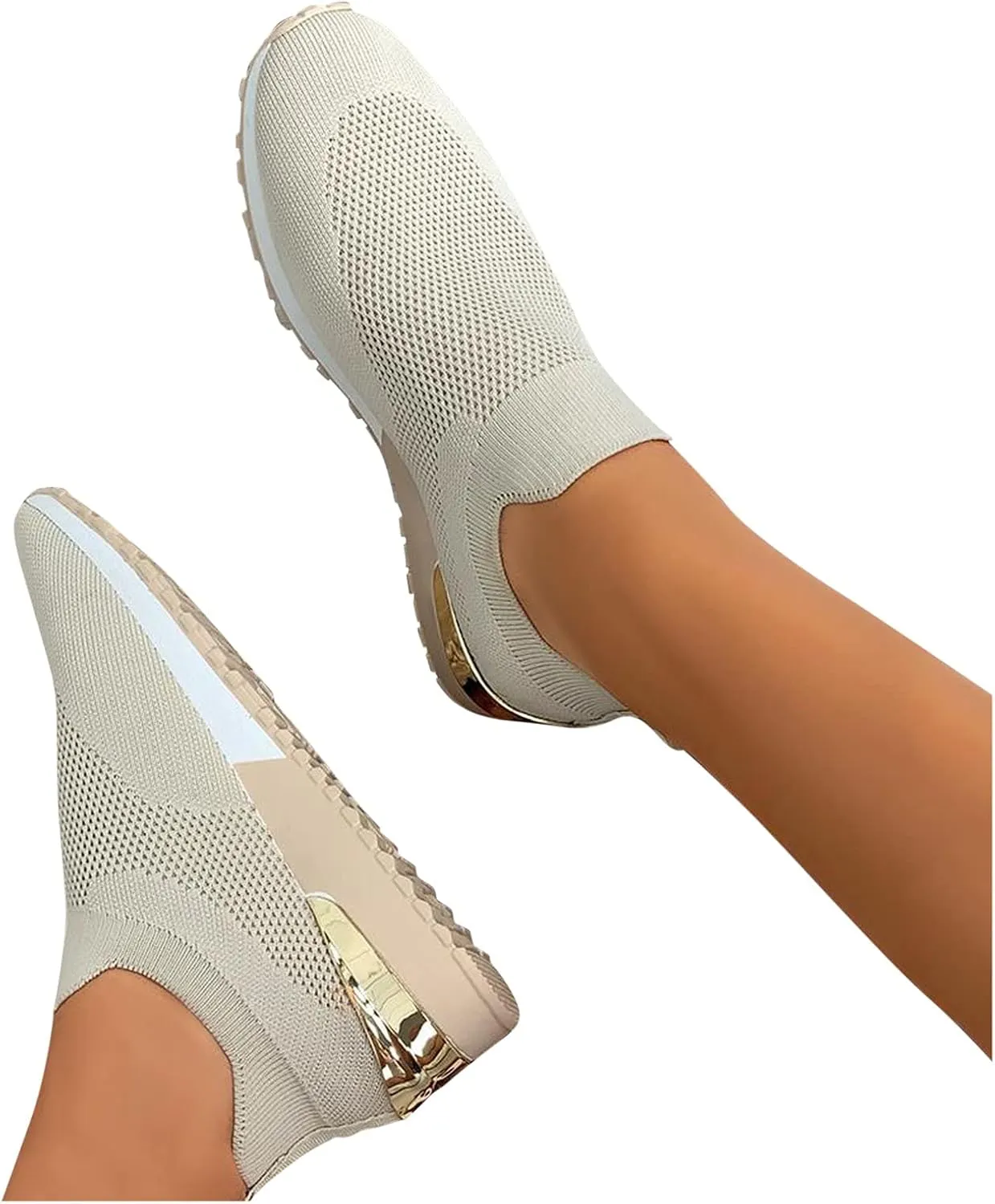 Women's Fashion Sneakers Women's Comfortable Fashion Sneakers Running Shoes for Women Breathable Workout Shoes
