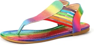 Women's Summer Fashion Flip Flops With Sequin Style Comfortable Shoes High Heel Slide Sandals